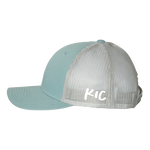 PEACE Smoke Blue/Aluminum Trucker Hat