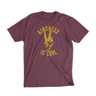 KIC Heather Maroon Youth CVC Tee