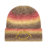 SMILE Sunset Tie-Dyed Ribbed Beanie