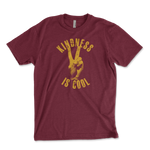 KIC Heather Maroon Unisex CVC Tee